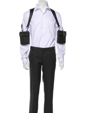 Amiri Leather Shoulder Bag