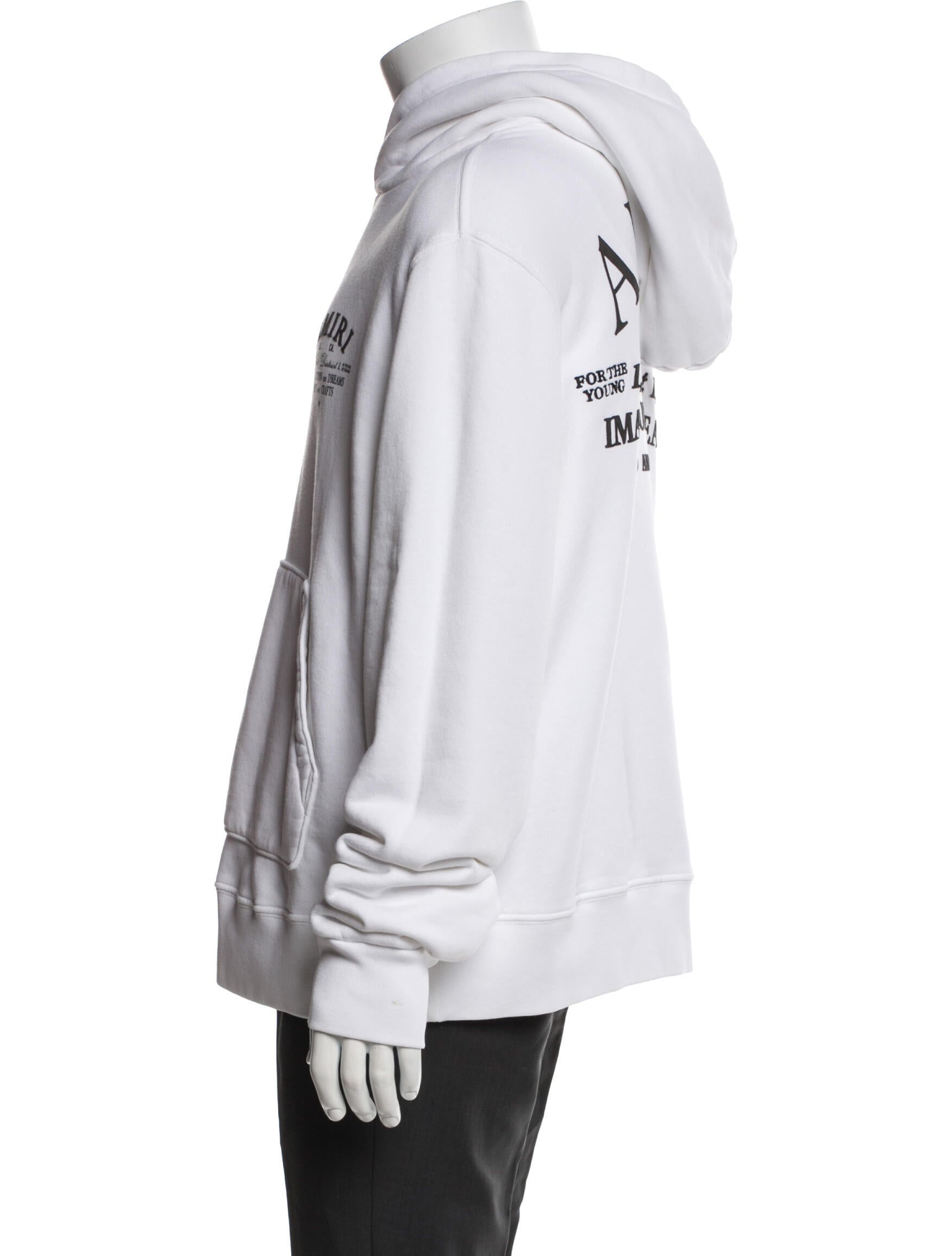 Amiri Graphic Print Crew Neck Hoodie