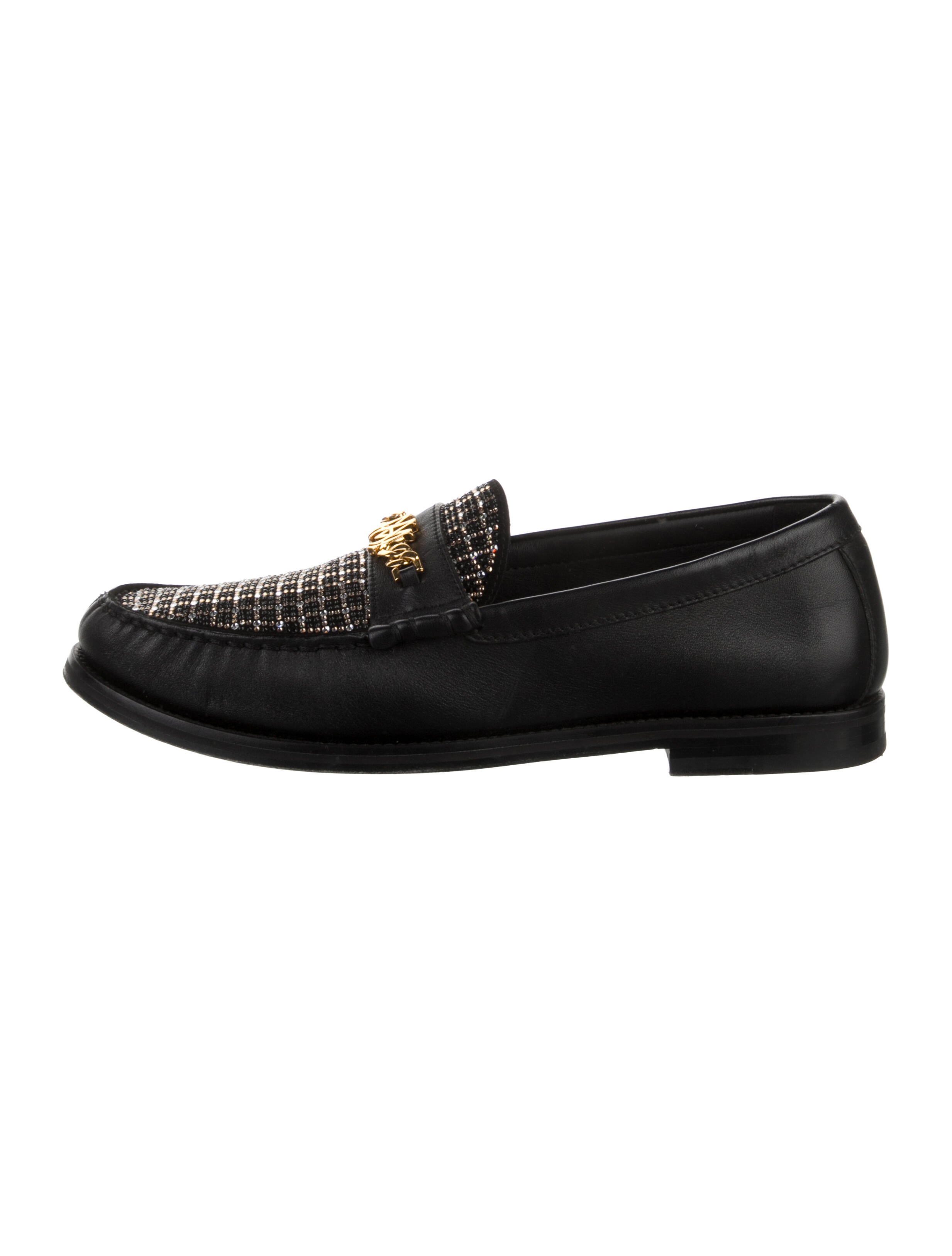 Amiri Velvet Dress Loafers