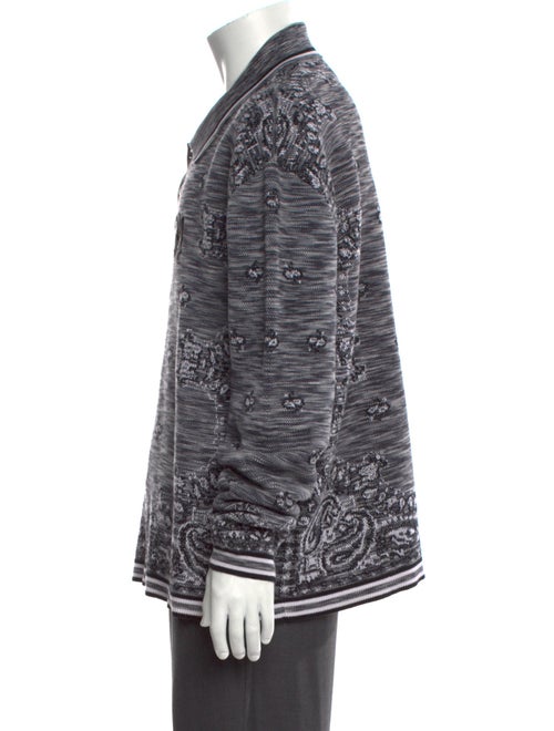 Amiri Printed V-Neck Cardigan