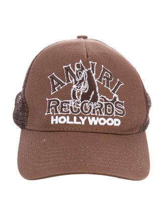 Amiri Logo Embroidered Trucker Hat