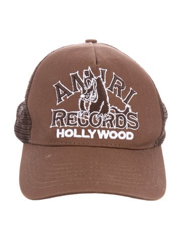Amiri Hats Logo Embroidered Trucker Hat