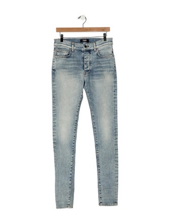 Amiri Signature Logo Skinny Jeans