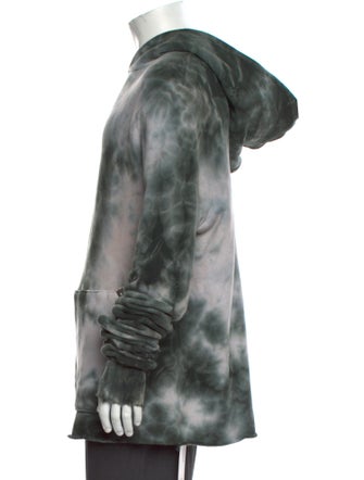 Amiri Tie-Dye Print Crew Neck Hoodie