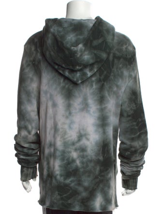 Amiri Tie-Dye Print Crew Neck Hoodie