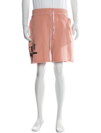 Amiri Graphic Print Athletic Shorts