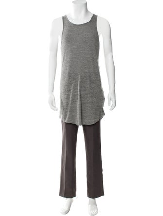 Amiri Scoop Neck Sleeveless Tank