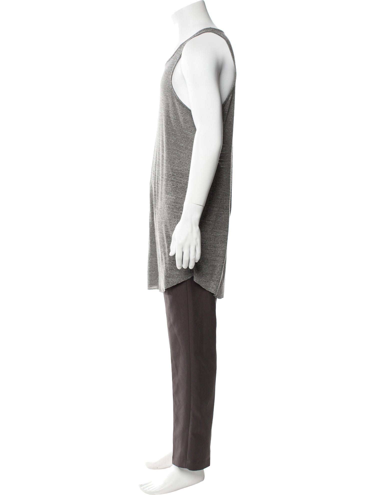 Amiri Scoop Neck Sleeveless Tank