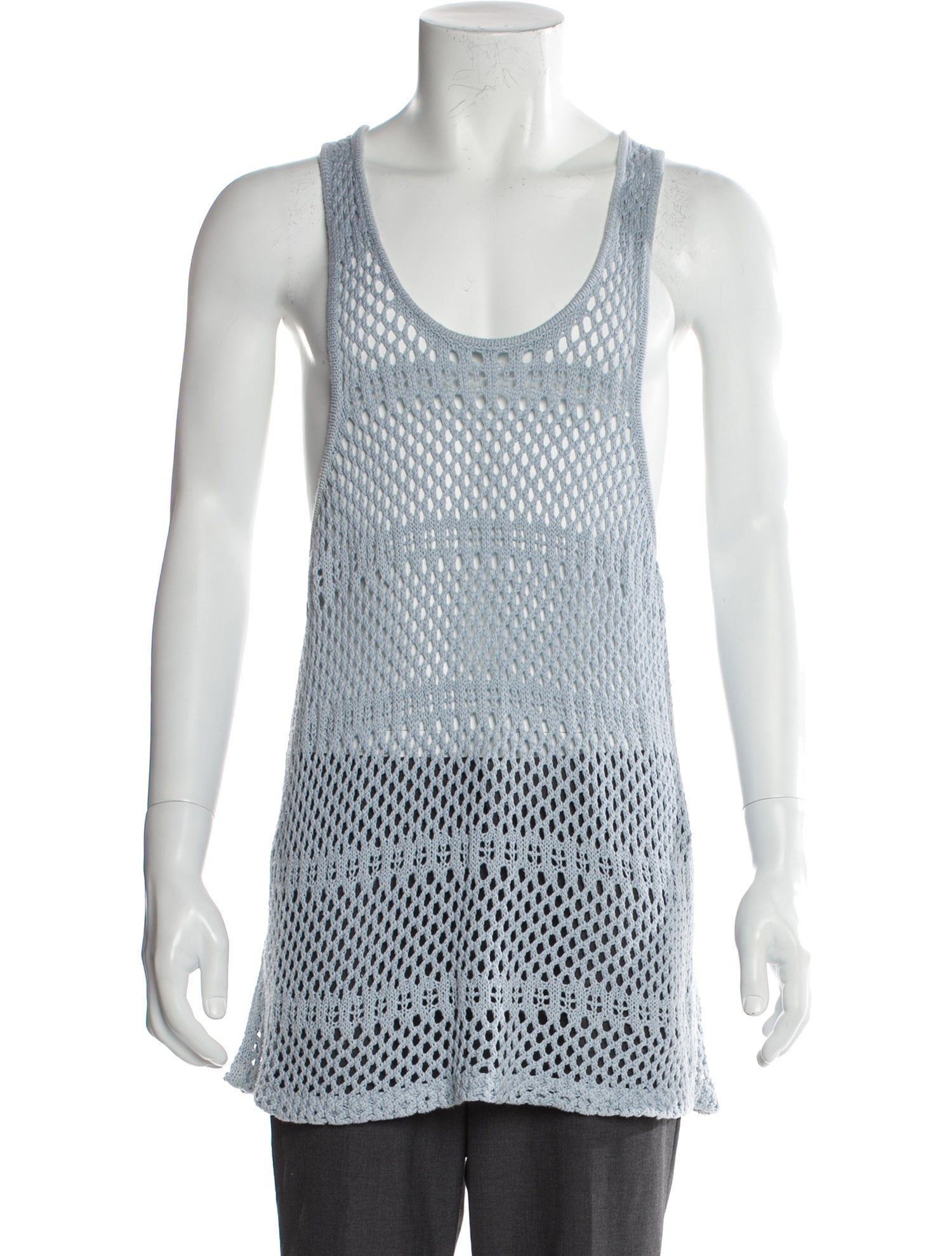 Amiri Scoop Neck Sleeveless T-Shirt