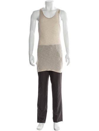 Amiri Scoop Neck Sleeveless T-Shirt