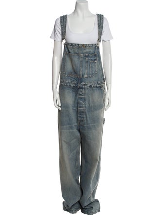 Amiri Square Neckline Jumpsuit