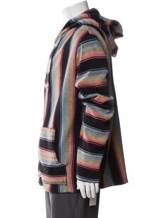 Amiri Striped Moto Jacket