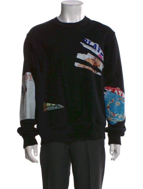 Amiri x Playboy Magazine Crewneck Sweater Graphic Print Sweatshirt