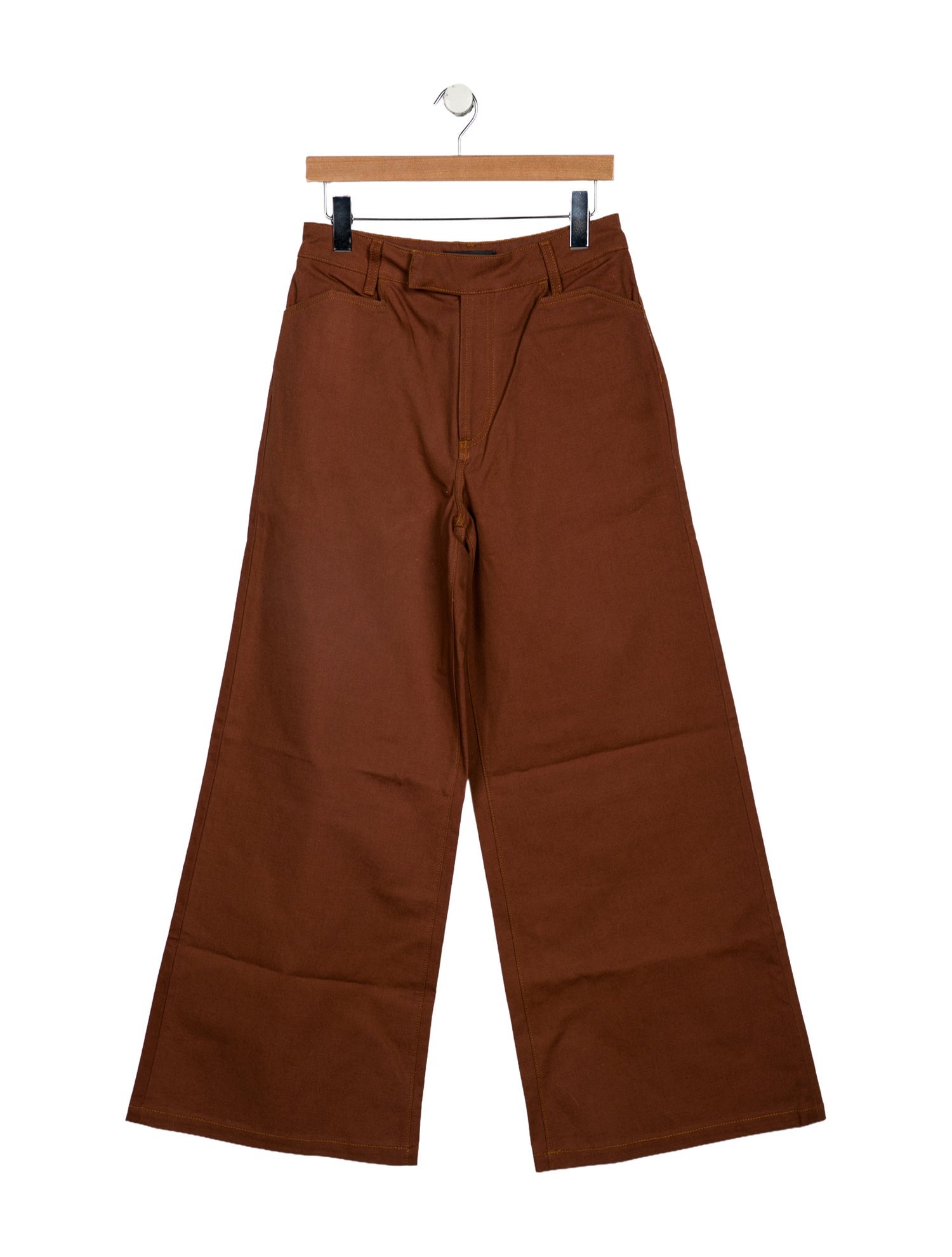 Amiri High-Rise Wide Leg Jeans