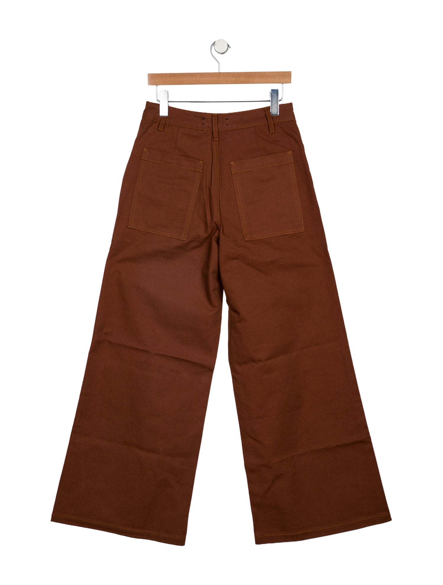 Amiri High-Rise Wide Leg Jeans