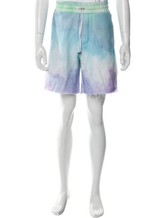 Amiri Printed Jogger Shorts