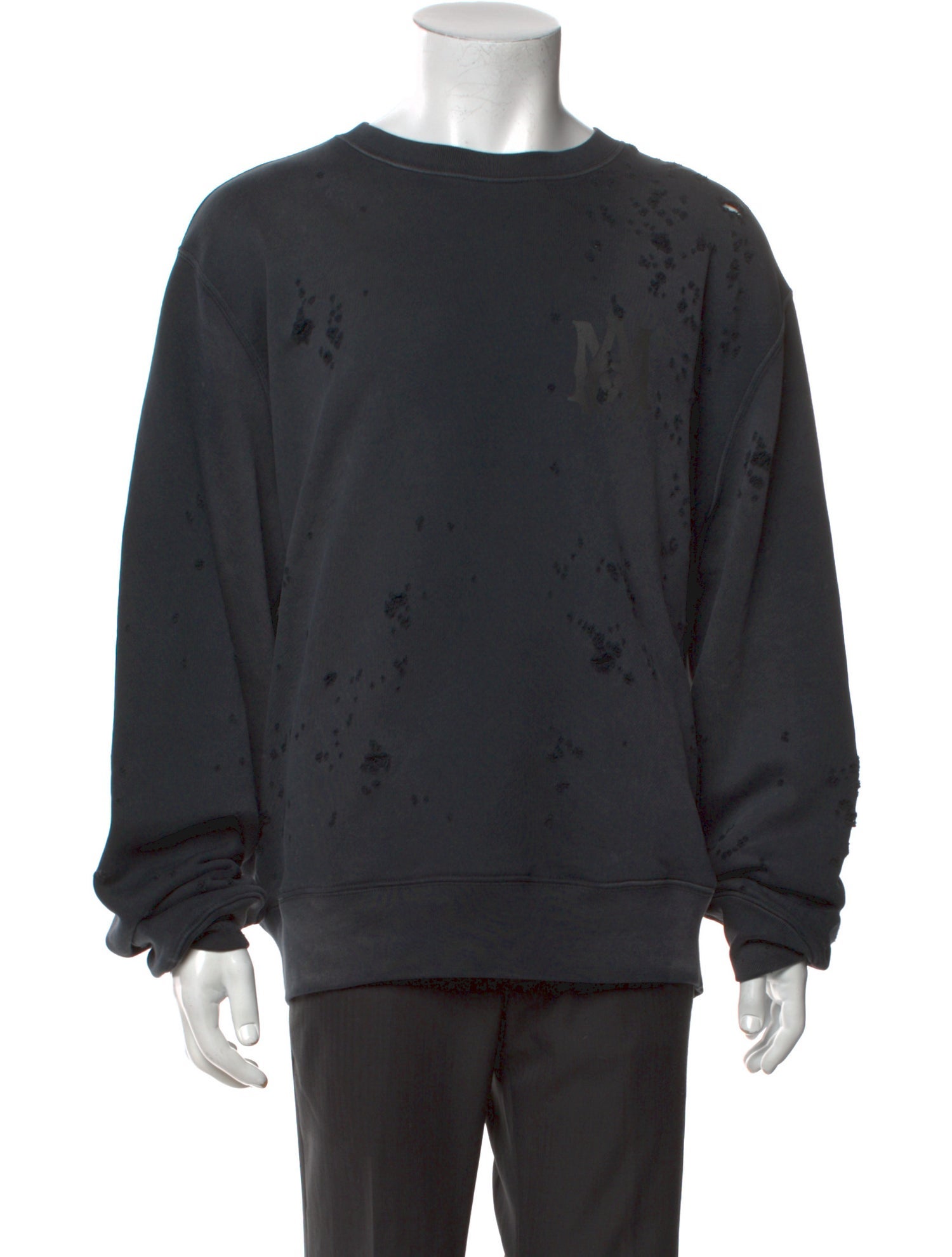 Amiri Crew Neck Long Sleeve Sweatshirt
