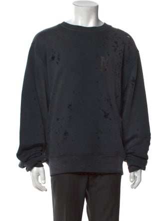 Amiri Crew Neck Long Sleeve Sweatshirt