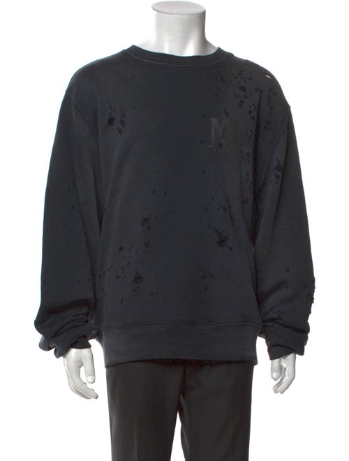 Amiri Crew Neck Long Sleeve Sweatshirt