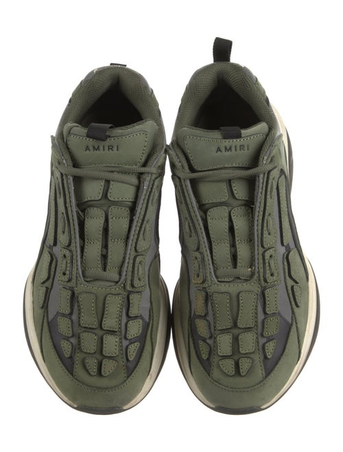 Amiri Suede Printed Sneakers