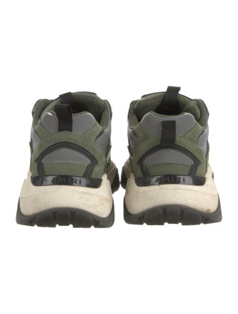 Amiri Suede Printed Sneakers