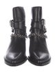 Amiri Chain-Link Accent Leather Boots