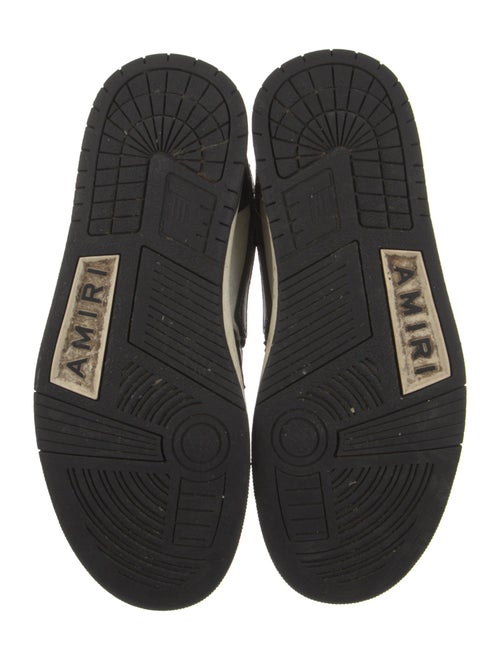 Amiri Leather Printed Sneakers