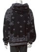 Amiri Printed V-Neck Hoodie