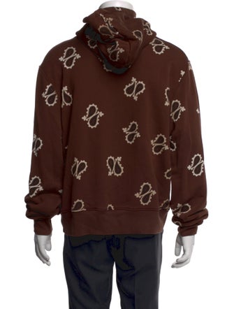 Amiri Printed Crew Neck Hoodie