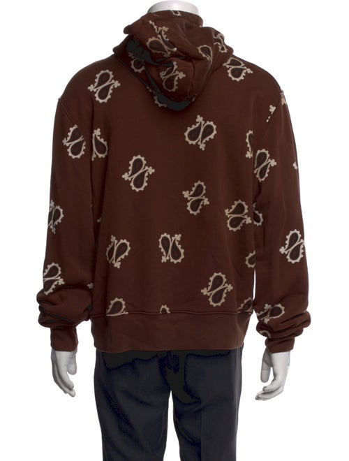 Amiri Printed Crew Neck Hoodie