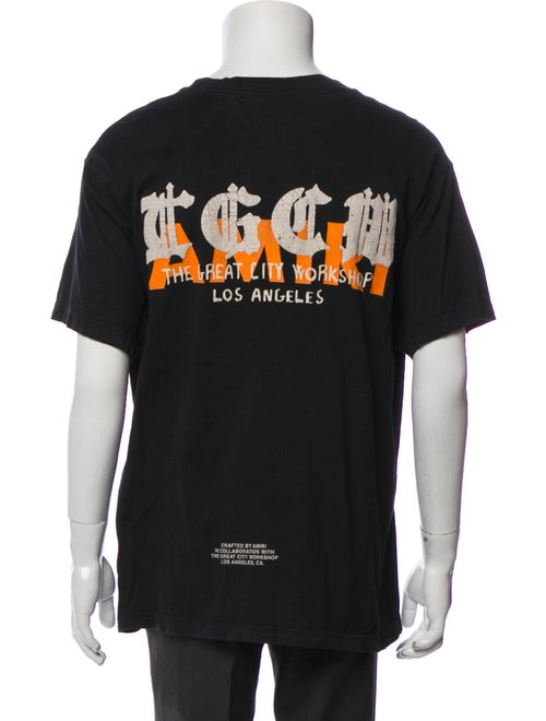 Amiri Graphic Print Crew Neck T-Shirt