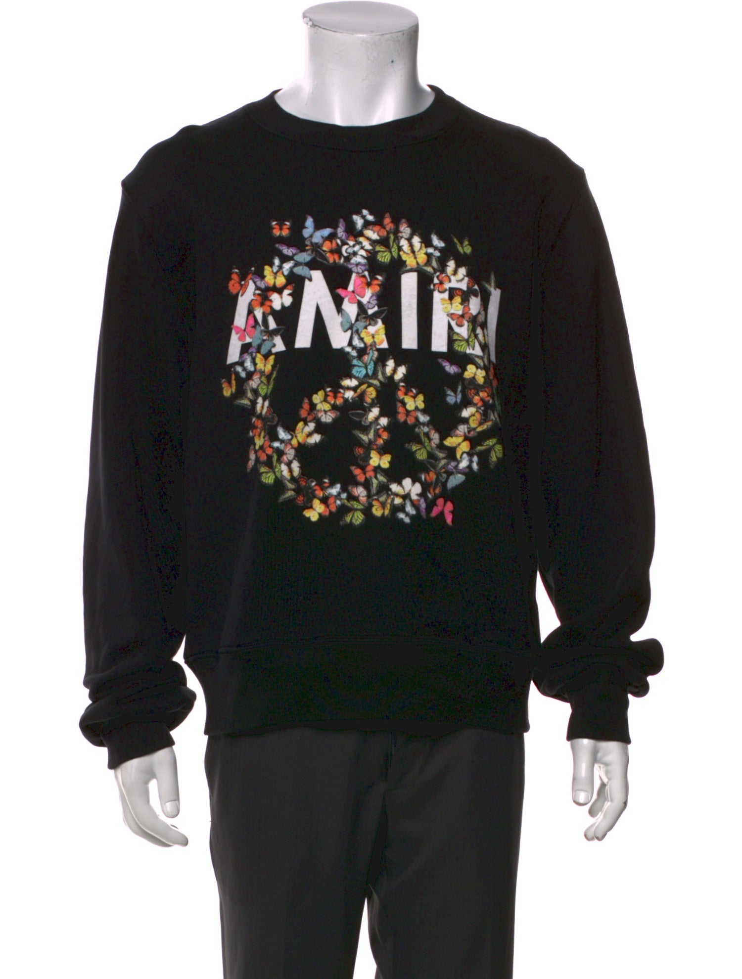 Amiri Graphic Print Crew Neck Sweatshirt