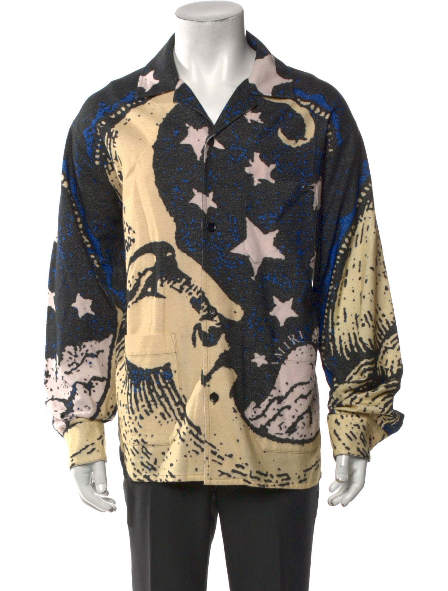 Amiri Printed Long Sleeve Shirt