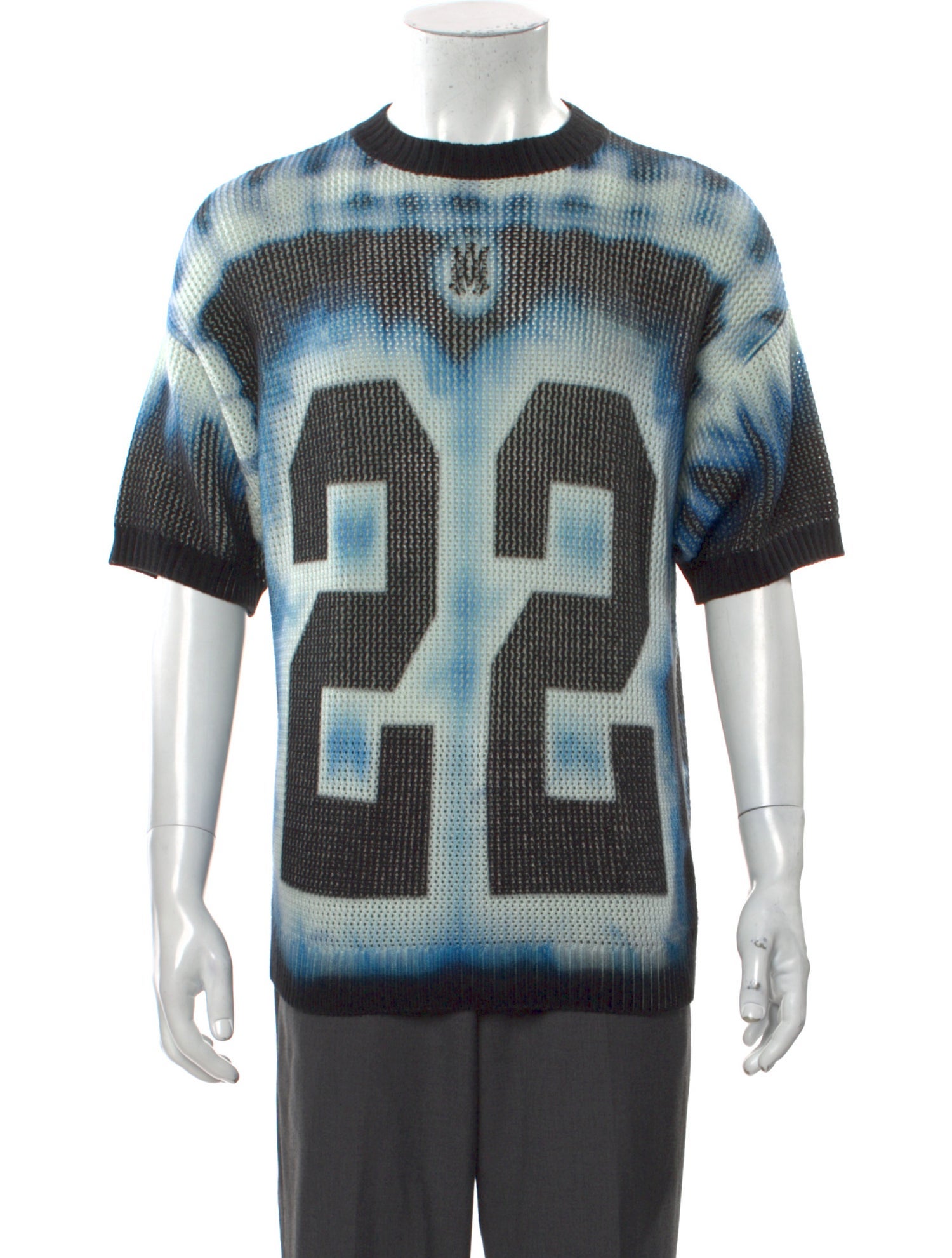 Amiri Graphic Print Crew Neck T-Shirt w/ Tags