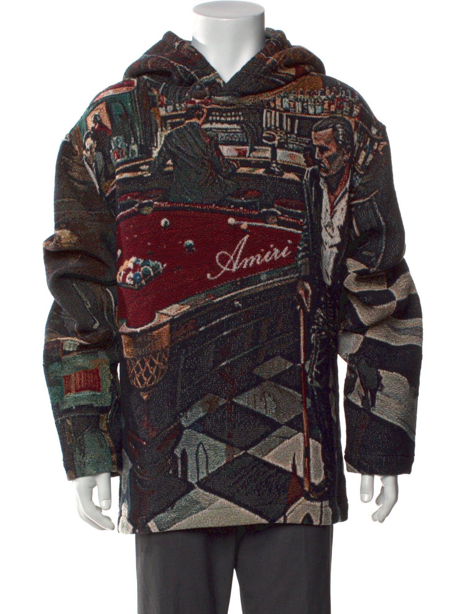 Amiri Printed Crew Neck Hoodie w/ Tags