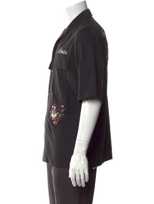Amiri Graphic Print Short Sleeve Shirt
