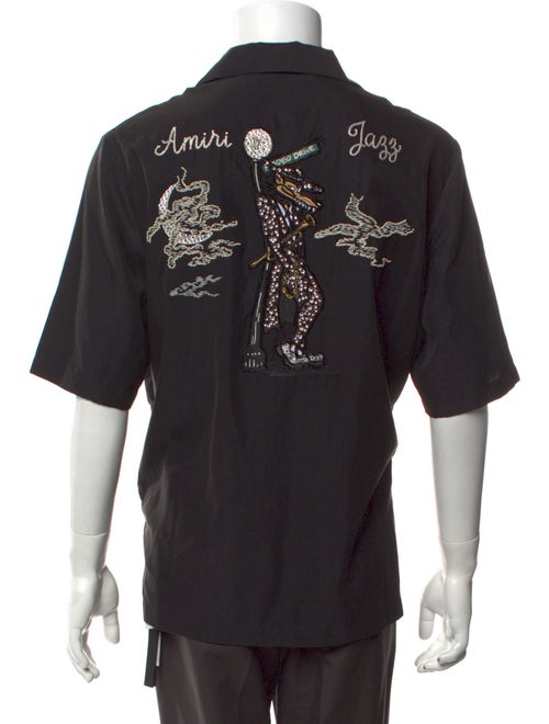 Amiri Graphic Print Short Sleeve Shirt