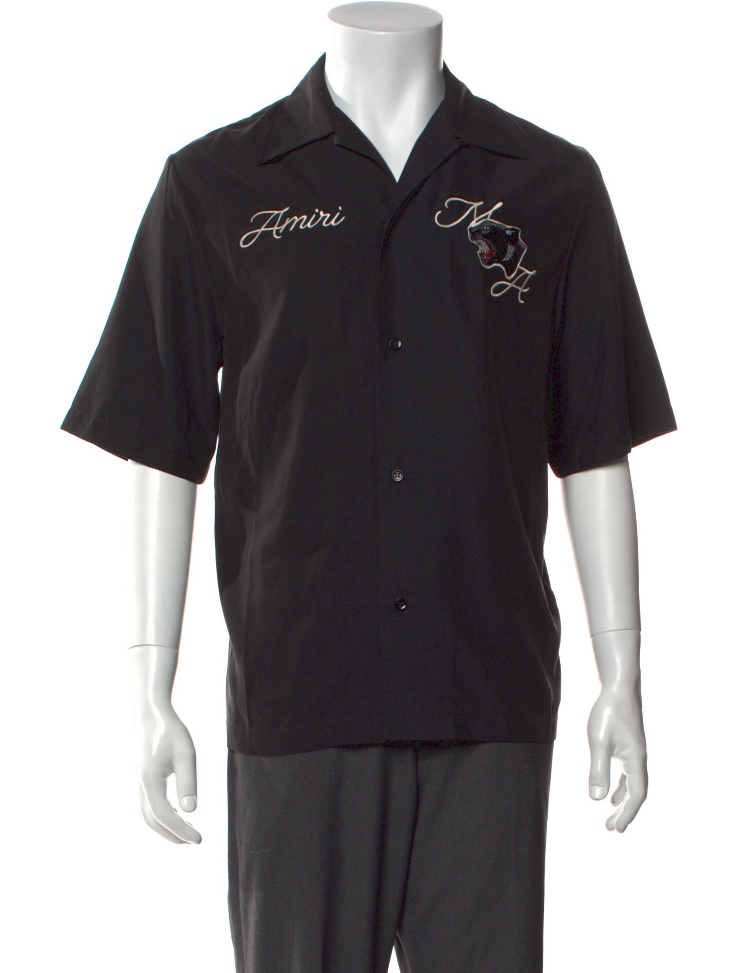 Amiri Graphic Print Short Sleeve Shirt