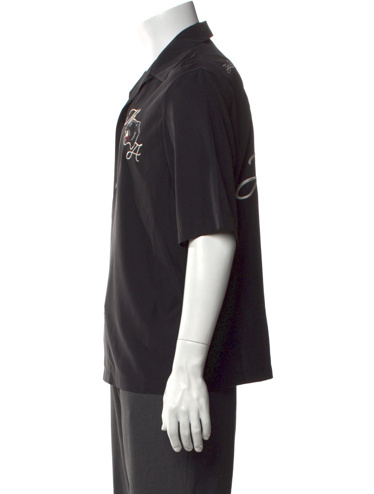 Amiri Graphic Print Short Sleeve Shirt