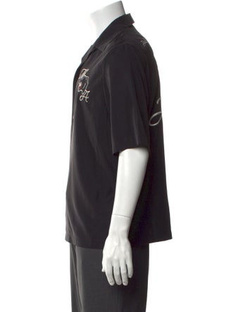 Amiri Graphic Print Short Sleeve Shirt