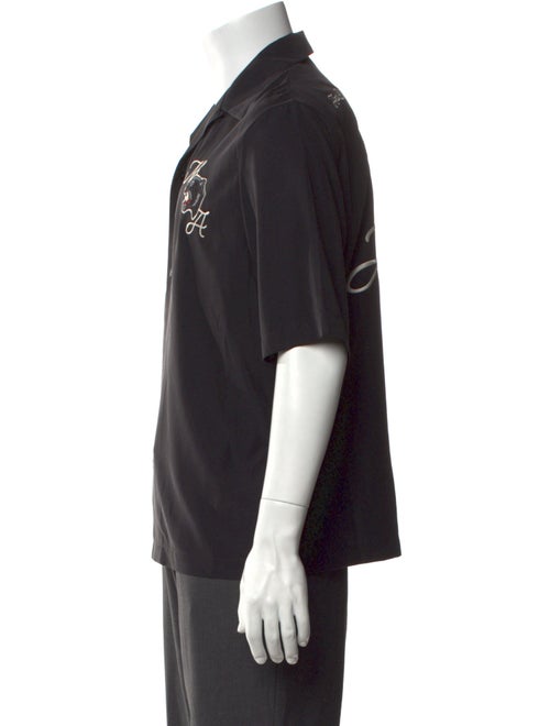 Amiri Graphic Print Short Sleeve Shirt