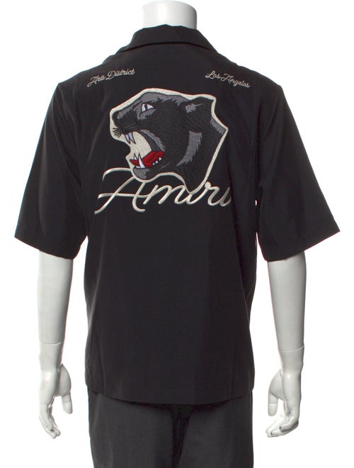 Amiri Graphic Print Short Sleeve Shirt