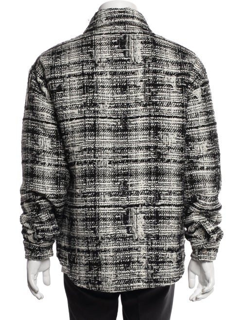 Amiri Plaid Print Jacket