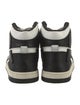 Amiri Leather Colorblock Pattern Sneakers