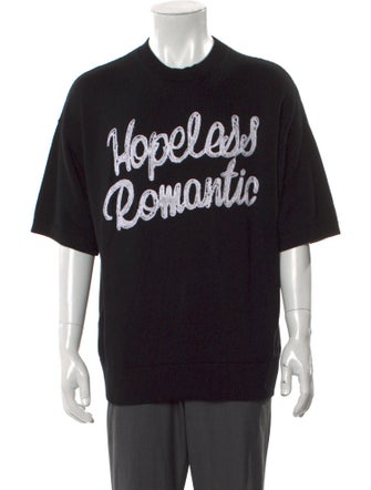 Amiri Graphic Print Crew Neck Pullover