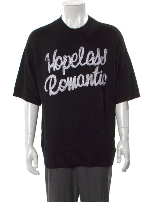 Amiri Graphic Print Crew Neck Pullover