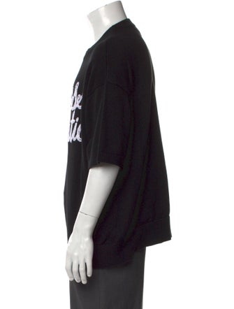 Amiri Graphic Print Crew Neck Pullover