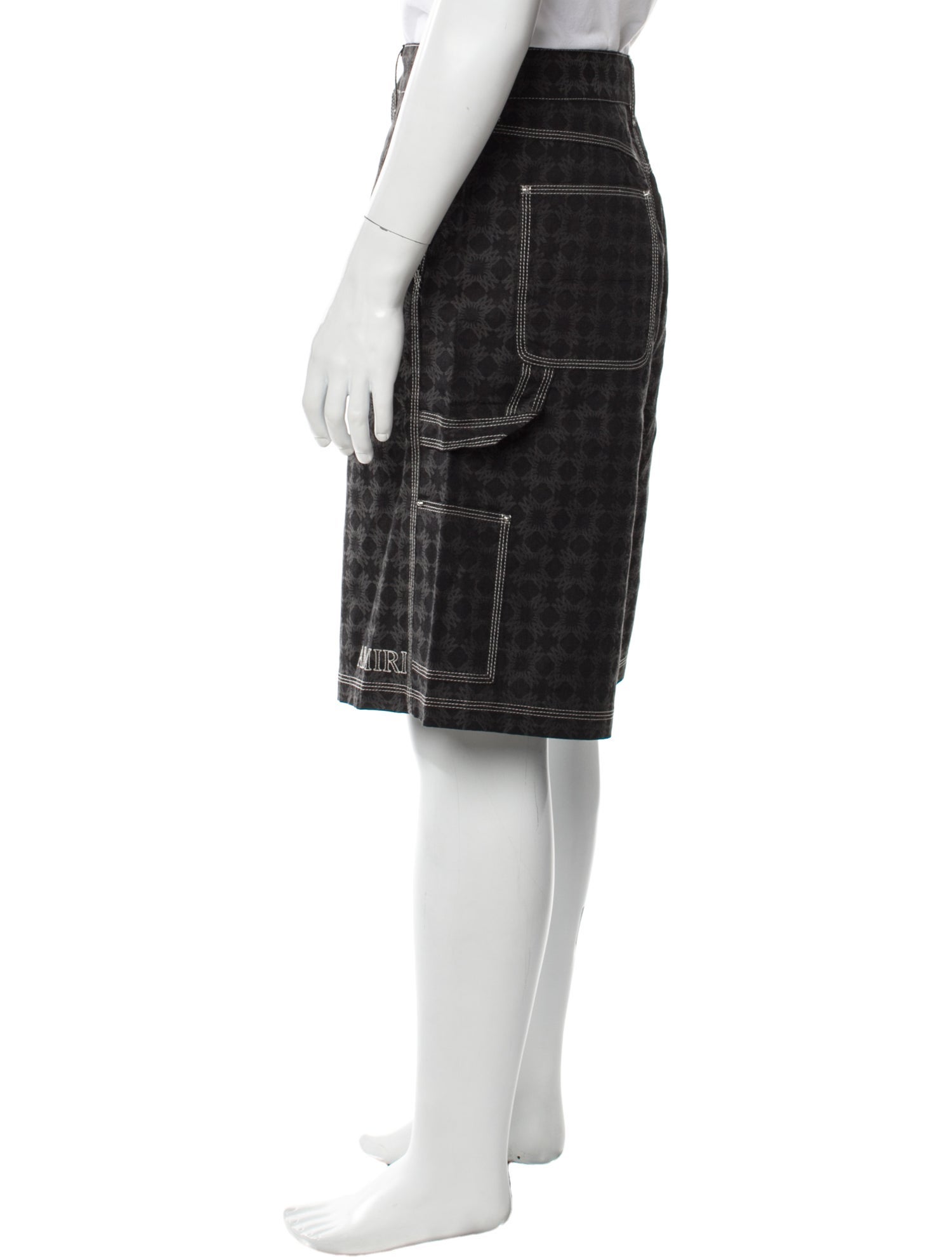 Amiri Printed Jogger Shorts