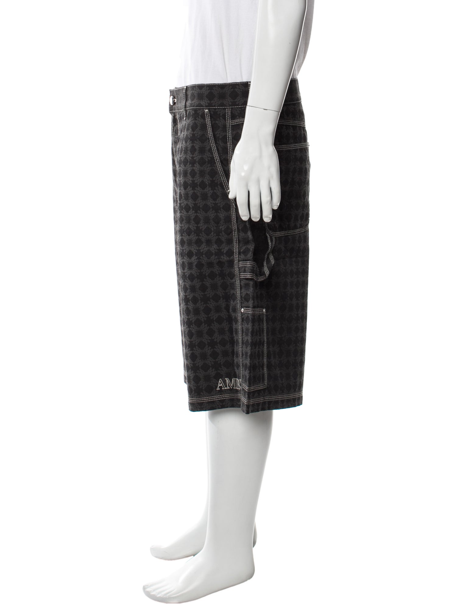 Amiri Printed Jogger Shorts