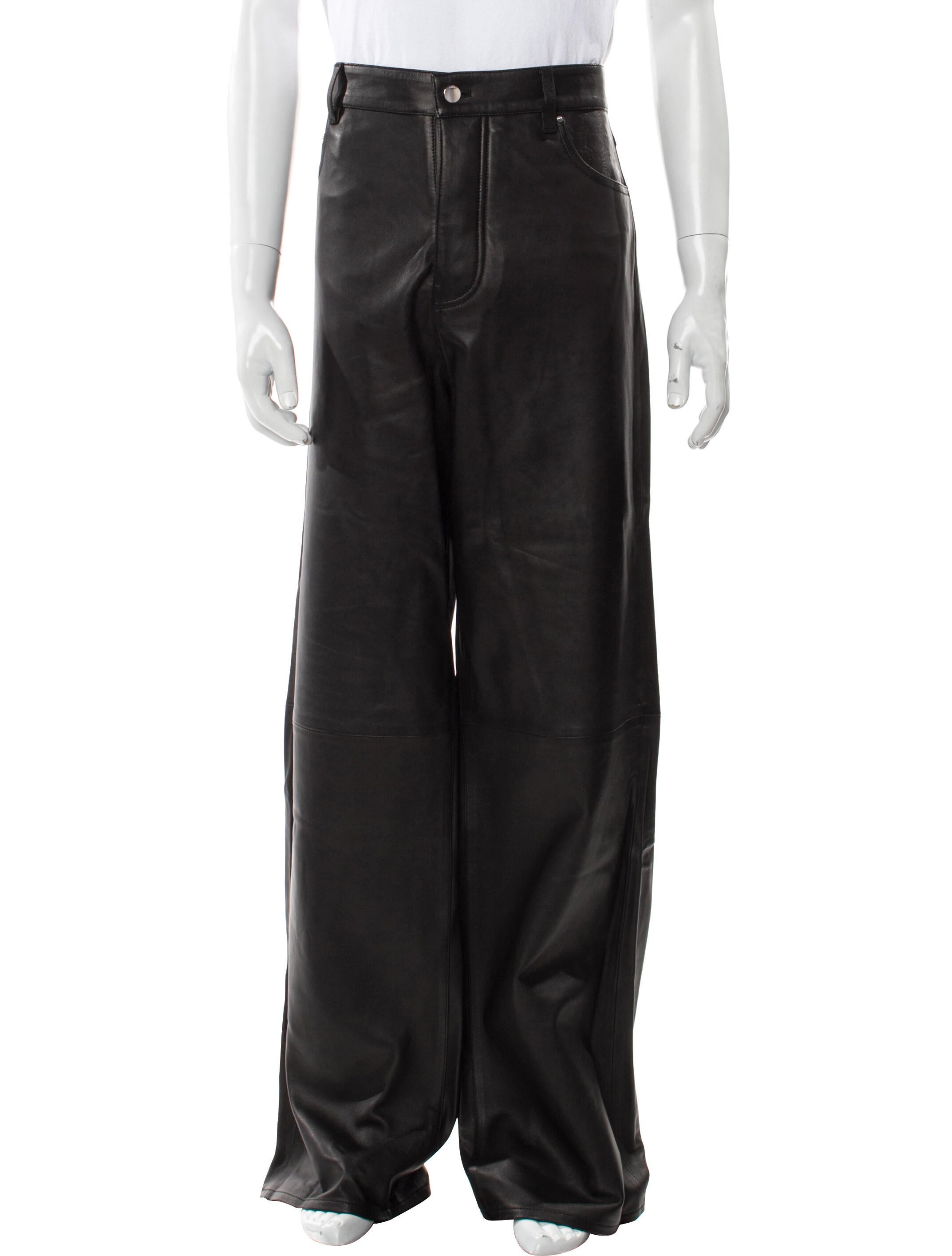 Amiri Leather Pants
